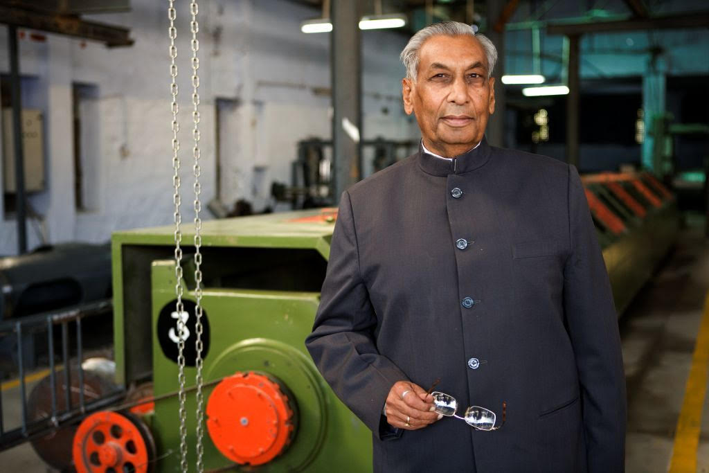 Late Shri Laxmi Chand Talera, Founder of Oswal Cables